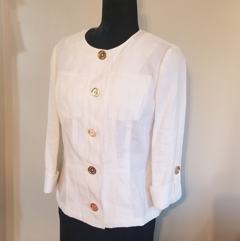 Jones New York linen blazer